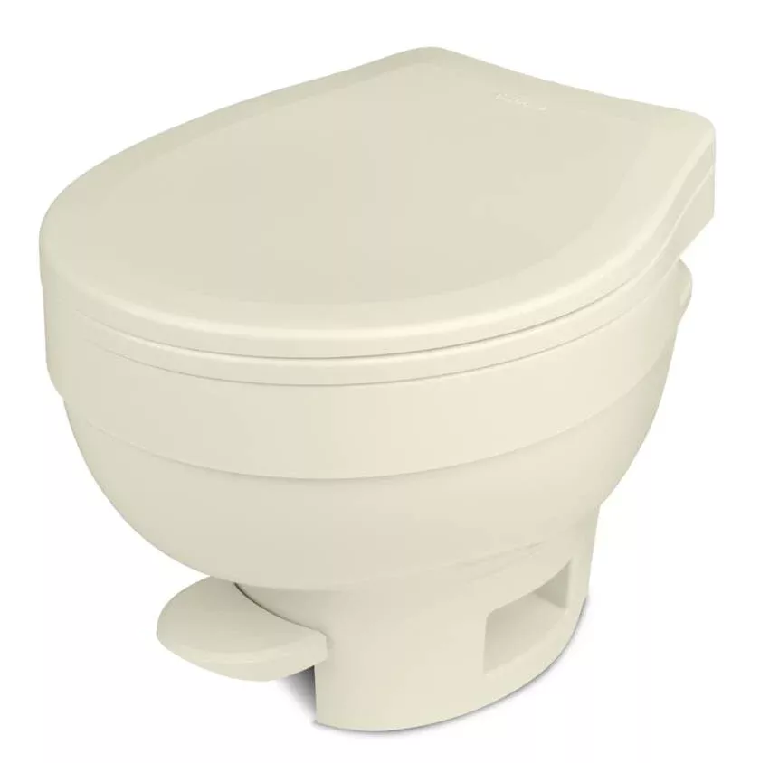 Thetford Aqua-Magic VI Permanent SloClose Toilet, Low Profile, Parchment• 31834
