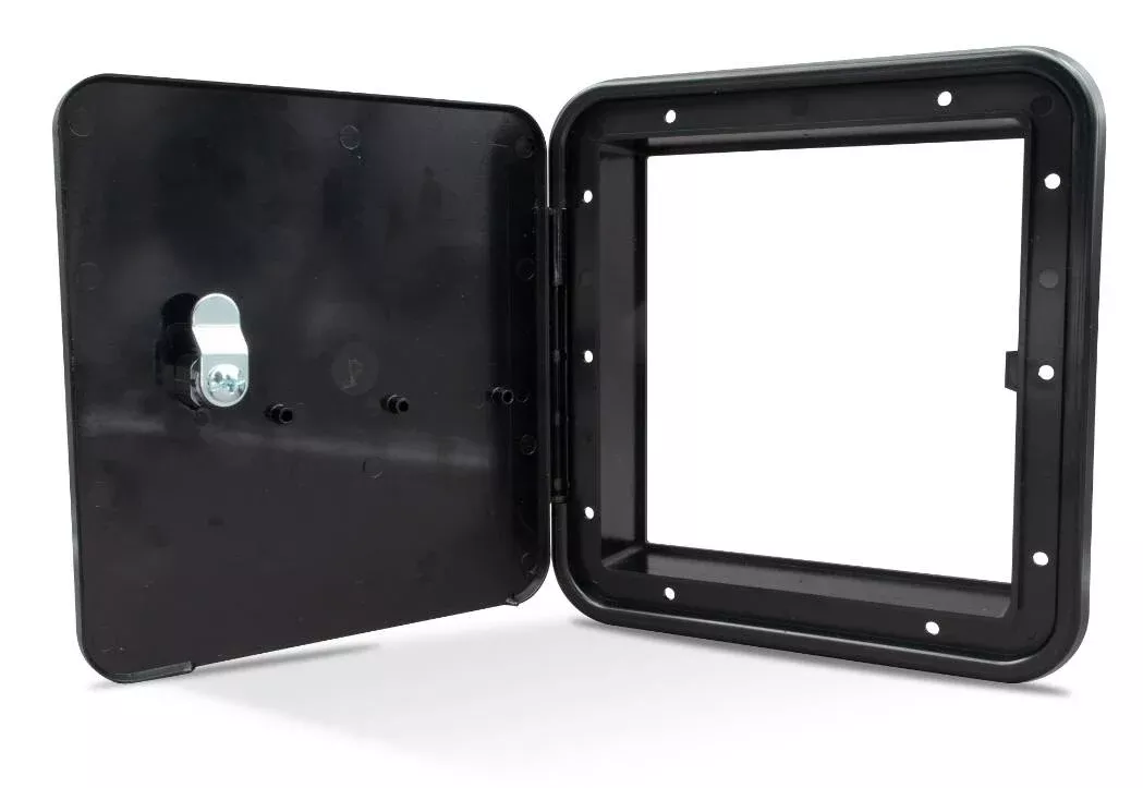 Thetford B&B Molders Multi-Purpose Hatch without Back, Black• 94308
