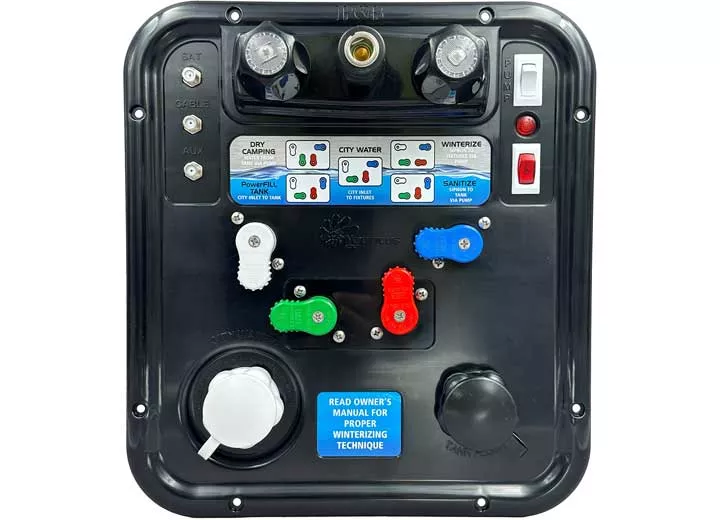 Thetford B&B Molders Nautilus P4 H2O System, Black• 94346