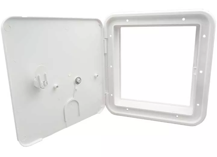 Thetford Large Electric Cable Hatch, Thumb Lock, Polar White• 94339