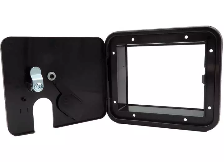 Thetford Medium 30/50 Amp Electric Cable Hatch, Key Lock, Black• 94336
