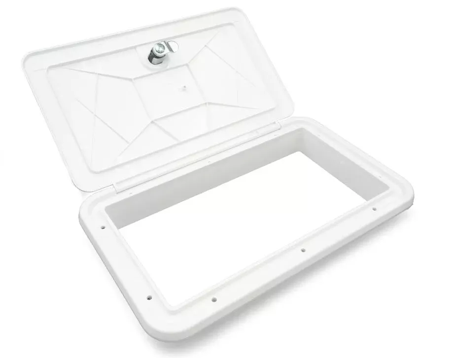 Thetford Multi-Purpose Access Hatch, Key Lock, Polar White• 94314