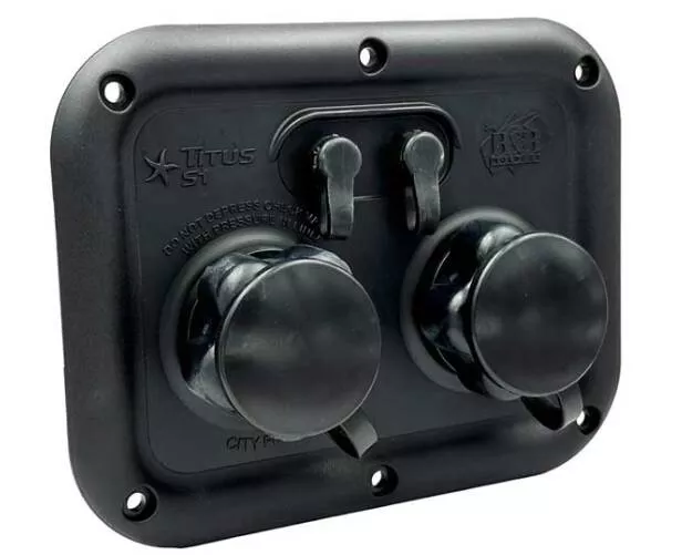 Thetford Titus S1 H2O System, Black• 94349
