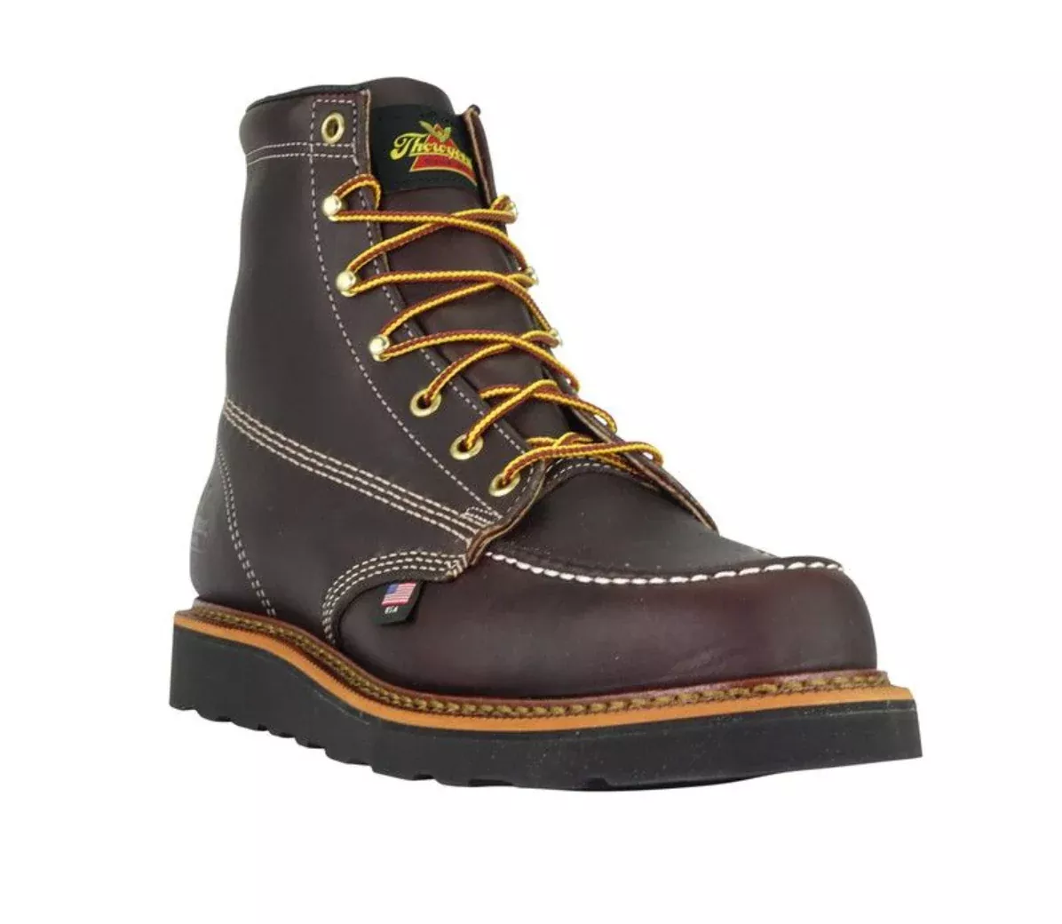 Thorogood American Heritage 6″ Black Walnut Moc Toe Work Boot 814-4266