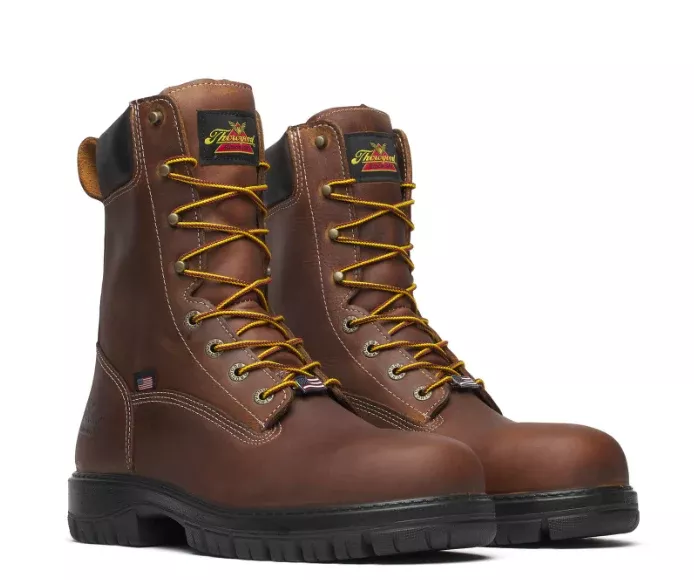 Thorogood Genesis Series 8″ Bourbon Nano Toe Work Boot – Made in USA – 804-4251
