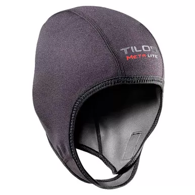 TILOS 1mm Titanium Neoprene Chin Strap Black Beanie (H1010BK)