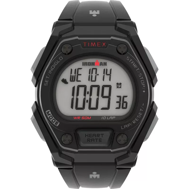 Timex Mens Ironman Classic w/ActivityHR – Black