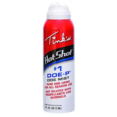Tinks Hot Shot #1 Doe-P Non-Estrous Mist 3 Ounce Spray, W5312