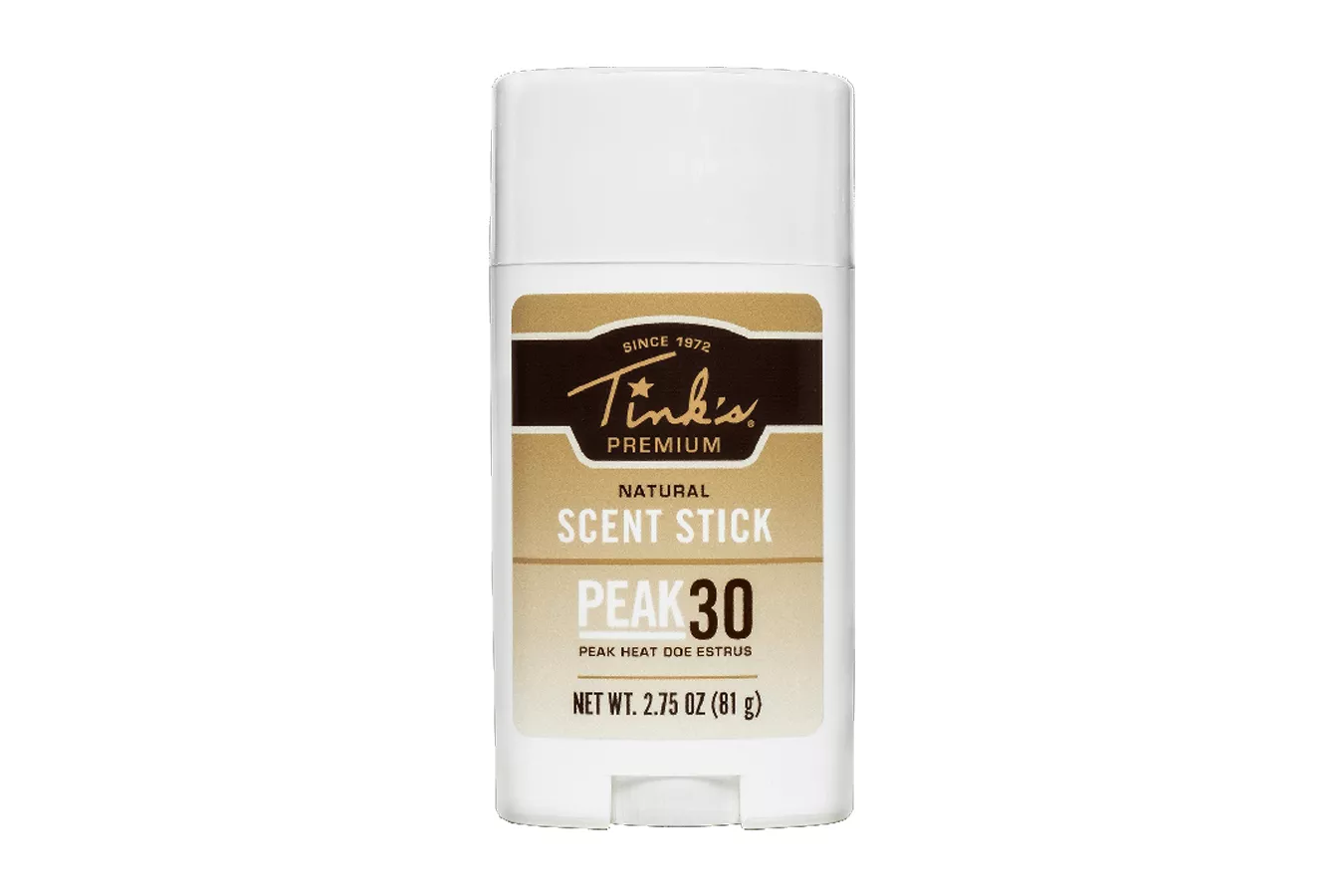 Tinks PEAK30 Premium Doe Estrus Natural Stick 2.75 oz