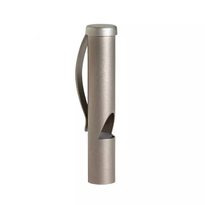 TITANIUM EMERGENCY WHISTLE WITH CLIP