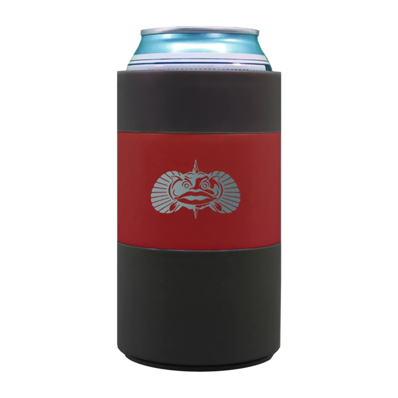 Toadfish Non-Tipping Can Cooler #TFCCOOLER-RED