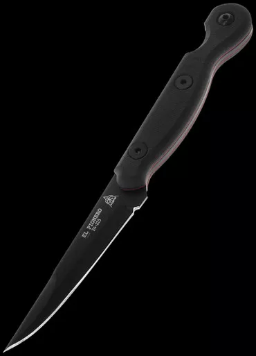 Tops El Pionero Blackout Edition Fixed Blade