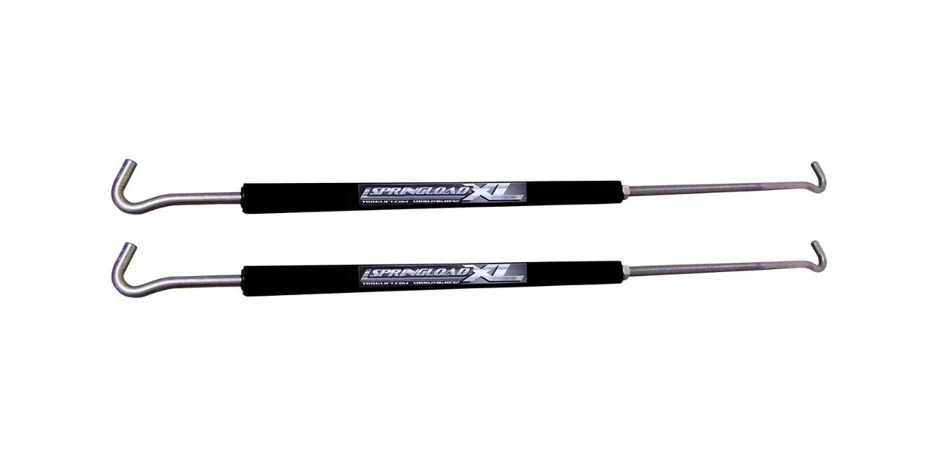 Torklift Springload XL Spring-Loaded Turnbuckle Tie Downs, 35"-45" Reach, Pair• S9050A