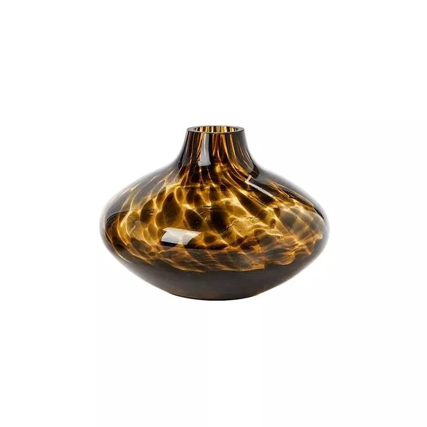Tortoise Print Vases