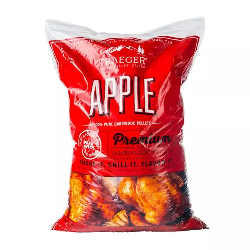 Traeger Apple BBQ Hardwood Pellets 20 lbs