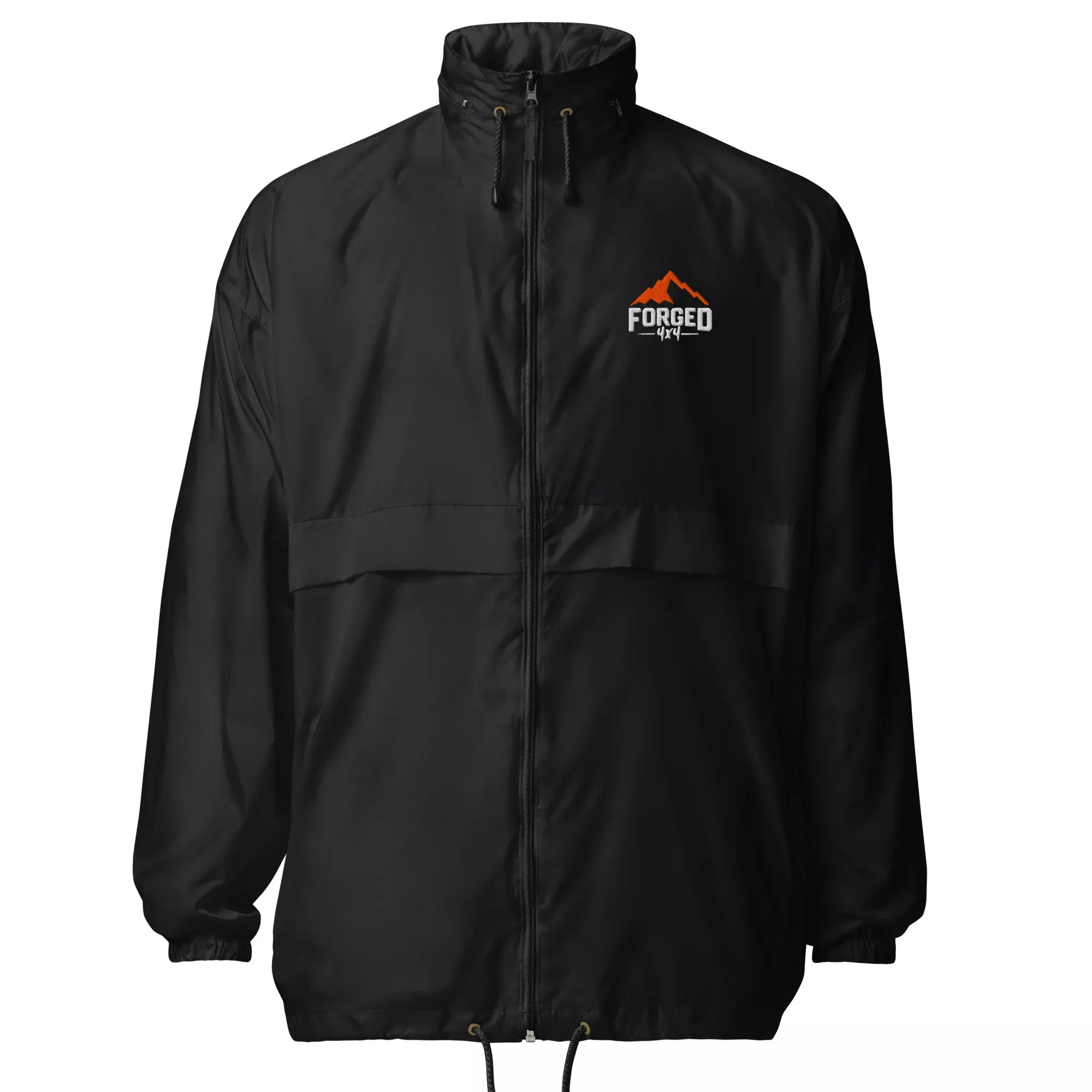 Trekker Black Windbreaker