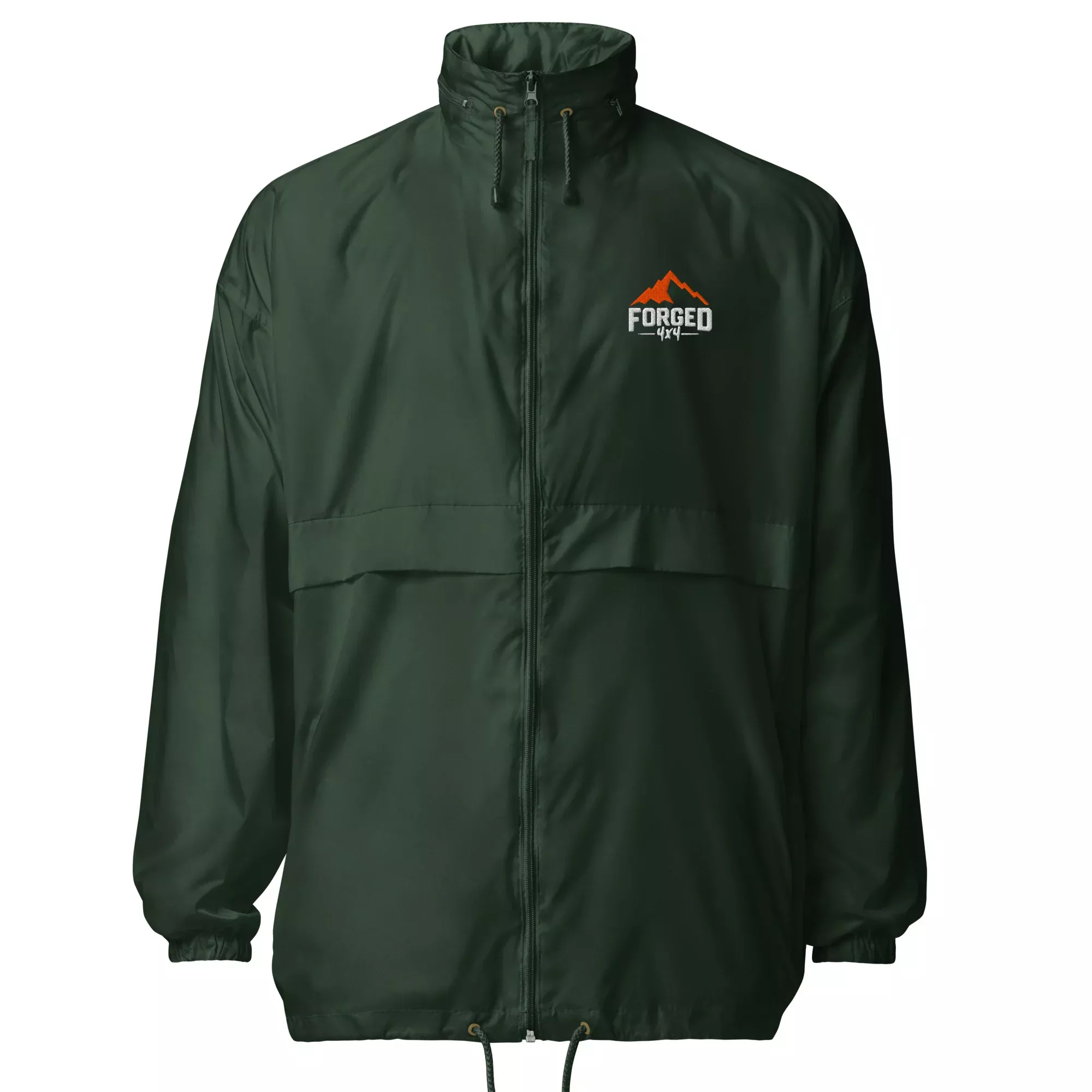Trekker Forest Green Windbreaker