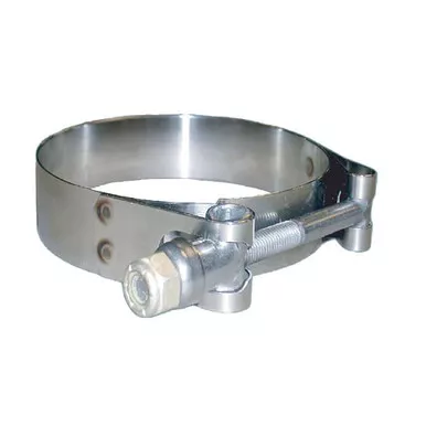 Trident 316 SS T-Bolt Clamp, 2.28-2.59-Inch, 10-Pack