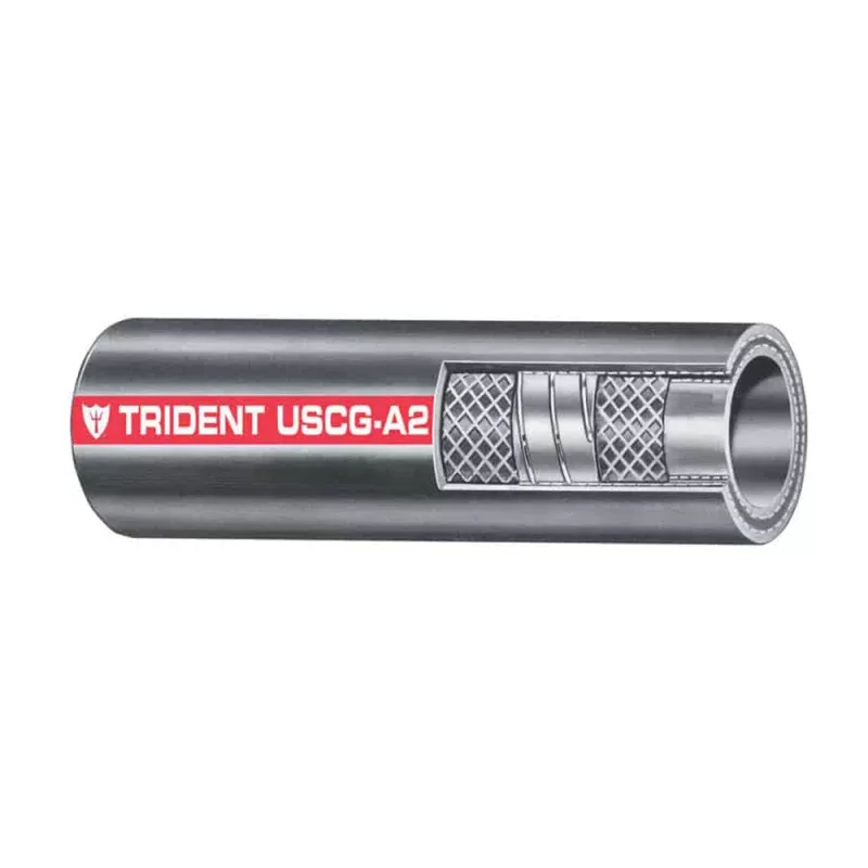 Trident Marine 1-1/2 x 50 Coil Type A2 Fuel Fill Hose