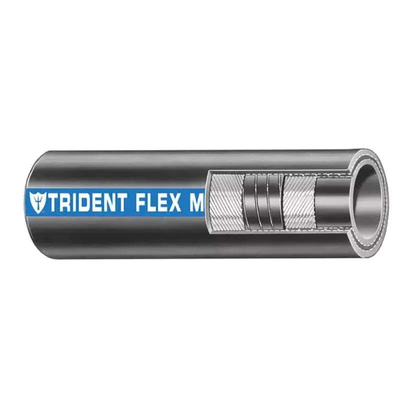 Trident Marine 1 Flex Marine Wet ExhaustWater Hose – Black – Sold by the Foot