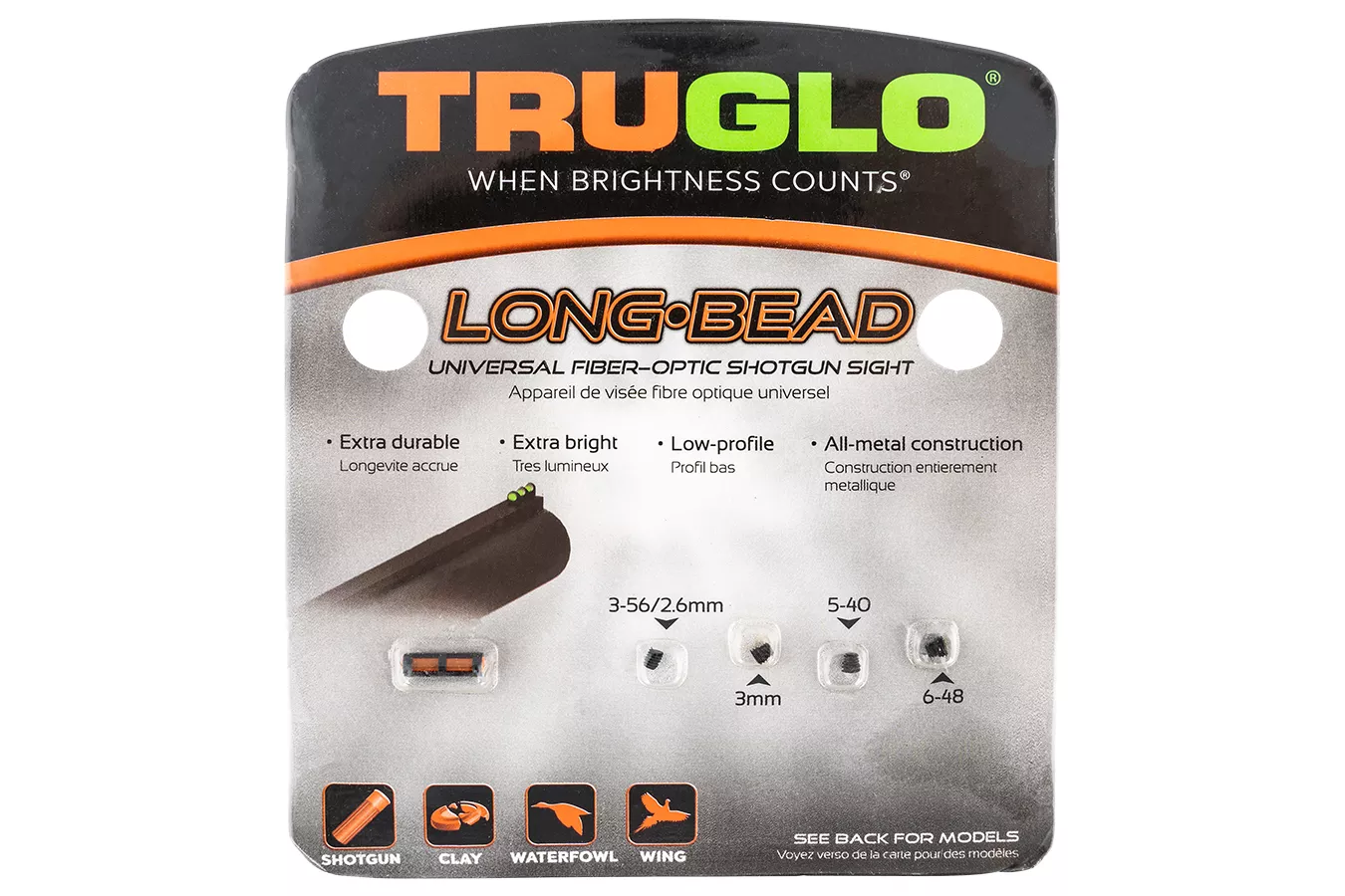 Truglo LongBead Green Fiber Optic Front Sight
