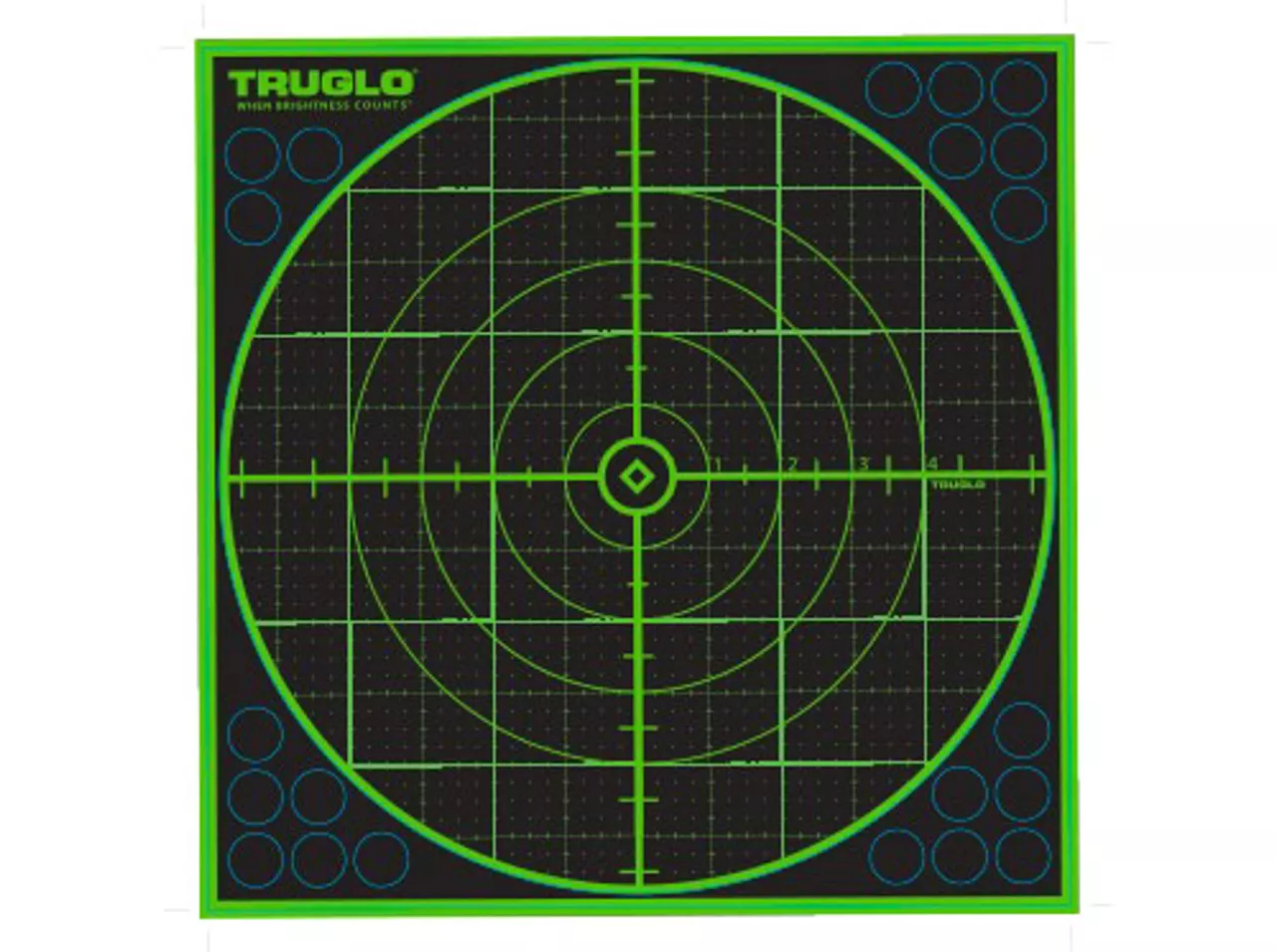 Truglo Target 100 Yard 12×12 6 Pack #TG10A6