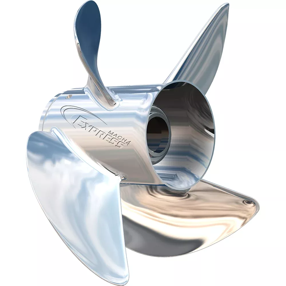 Turning Point Express Mach4™ - Right Hand - Stainless Steel Propeller - EX-1423-4 - 4-Blade - 14" x 23 Pitch