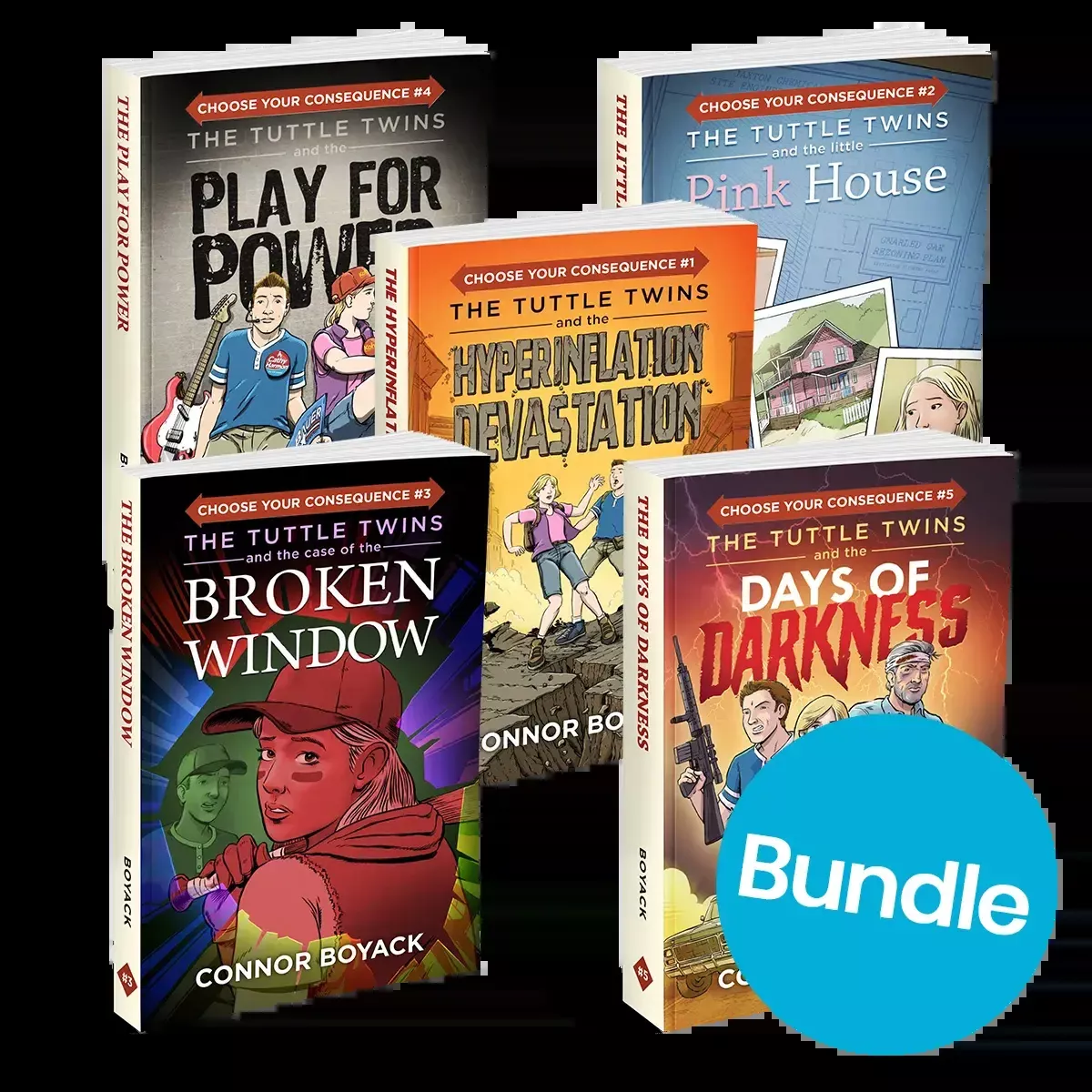 Tuttle Twins: Choose Your Consequence Combo Pack
