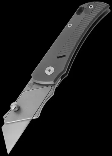 Twisted Assisted Pallas Titanium Utility Knife