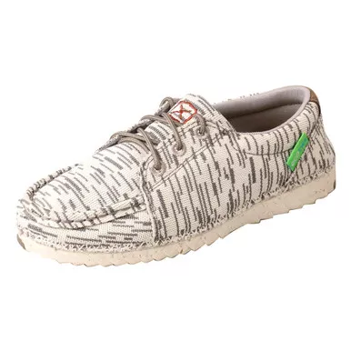 TWISTED X Kids Zero-X White & Gray Shoe (YZX0002)