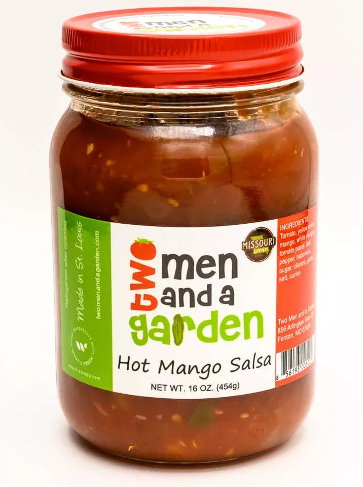 Two Men and a Garden Hot Mango Salsa
