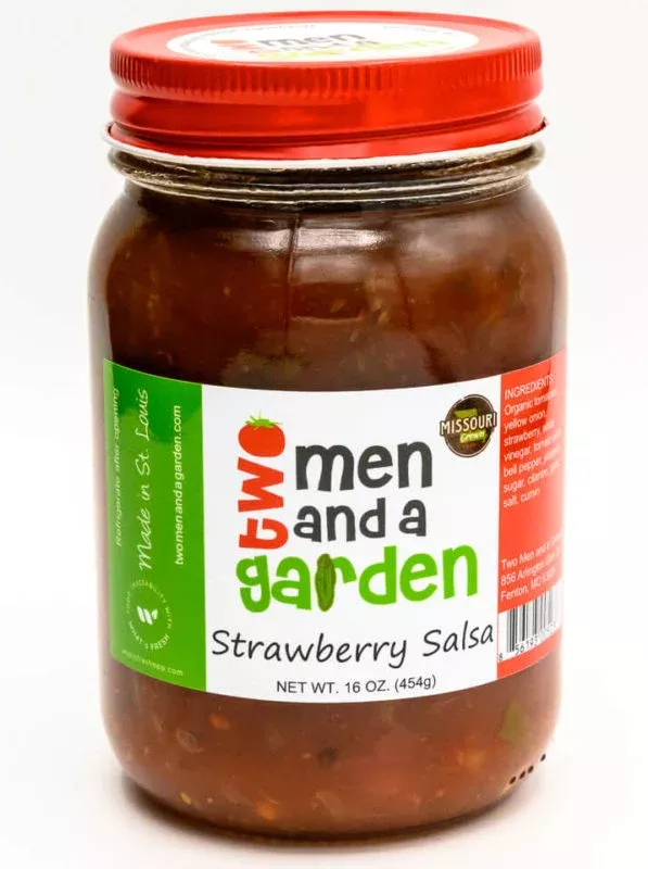 Two Men and a Garden Strawberry Salsa