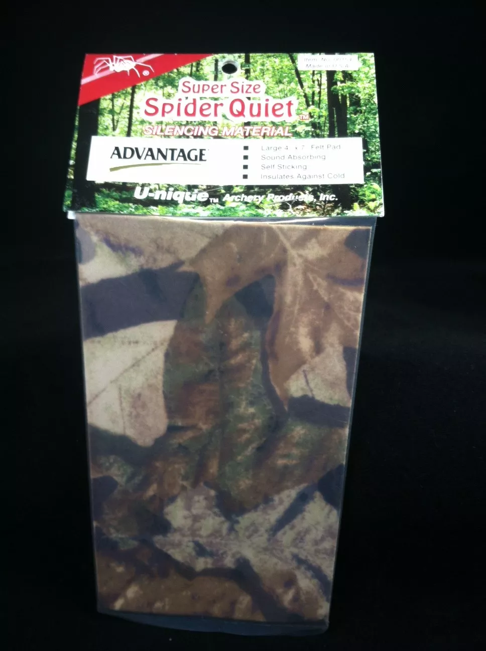U-nique Archery Super Size Spider Quiet Silencing Material