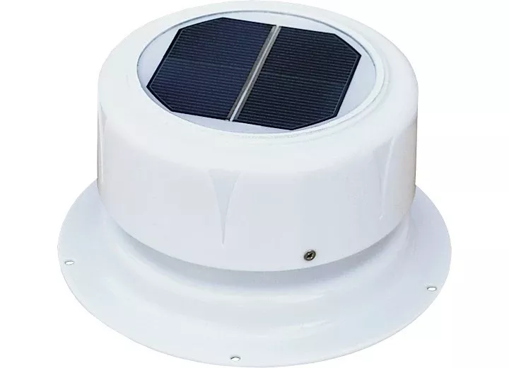 Ultra Fab Mini Solar Powered RV Plumbing Vent- White• 53-945001
