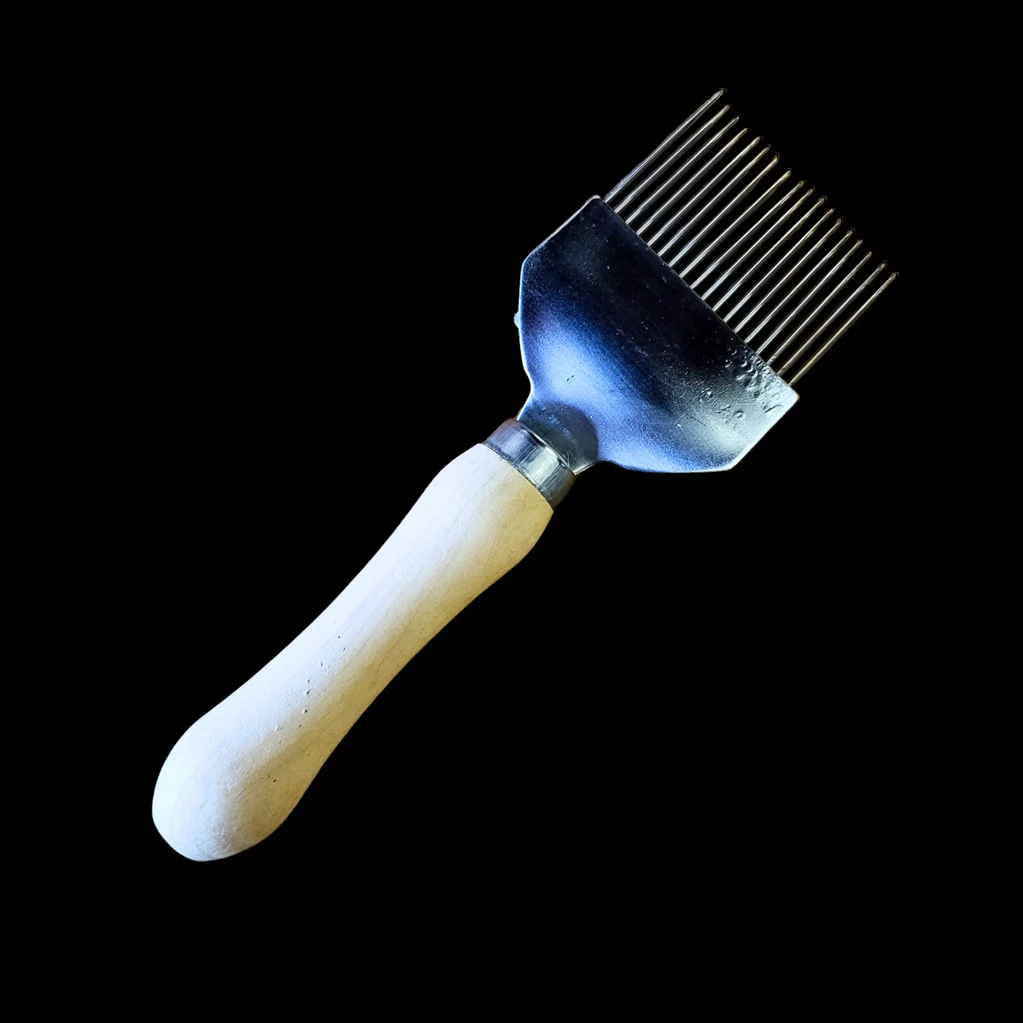 Uncapping Scratcher with Wood Handle