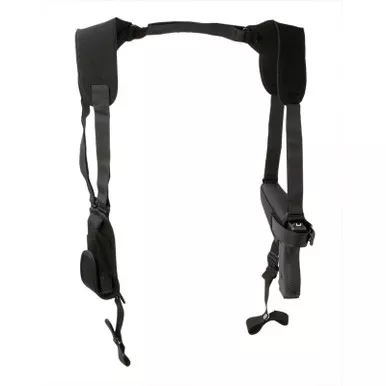 Uncle Mike's 7700-0 Pro-Pak Horizontal Shoulder Holster (RH Only) for 2" - 3" BBL Small & Medium Double Action Revolvers