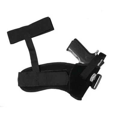 Uncle Mike's 8816-1 Ankle Holster w/ Retention Strap for 3.25" - 3.75" BBL Medium & Large Autos