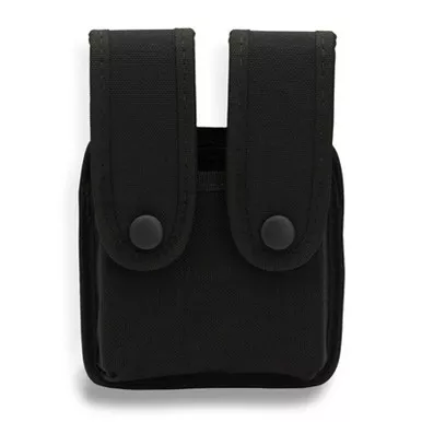 Uncle Mike's 8826-1 Fitted Pistol Double Magazine Case w/ Flaps for Large Frame Glock & HK Mags