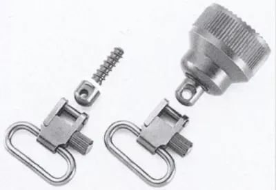 Uncle Mikes Magazine Cap Swivel Set for 12 Gauge Mossberg 835 Cap