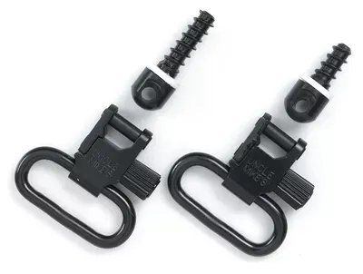Uncle Mikes QD115 RGS Wood Screw Type Swivels 1″