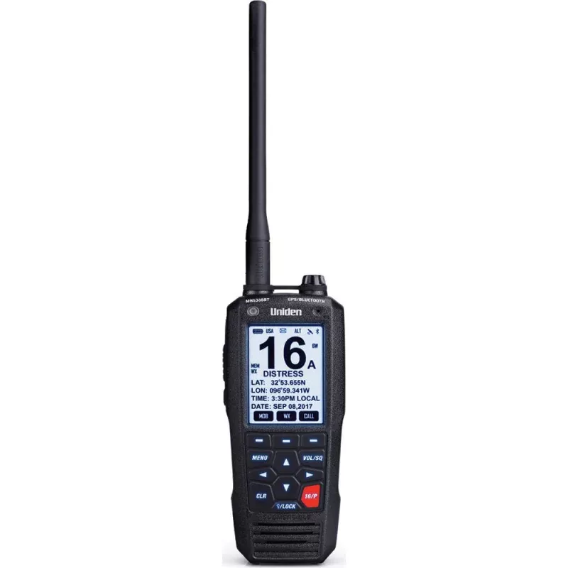 Uniden MHS335BT Handheld VHF Radio w/GPSBluetooth