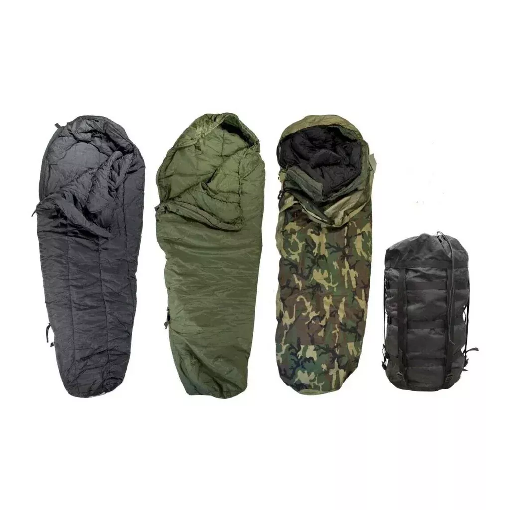 US GI 4 Piece Modular Sleep System (MSS) – Woodland Camo