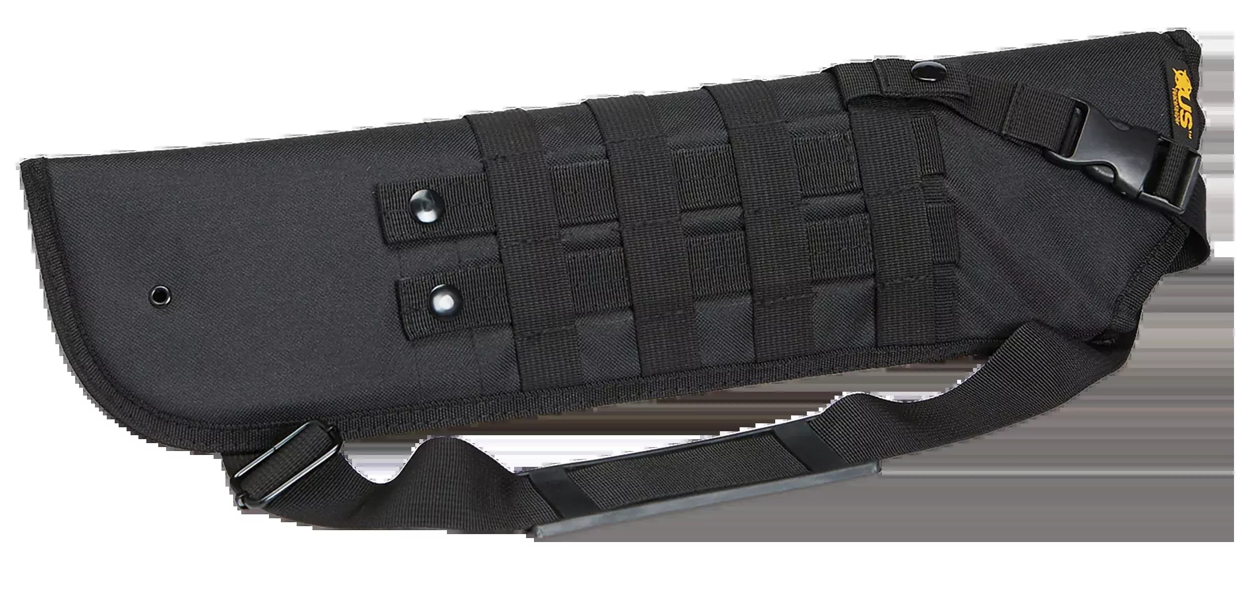 US PeaceKeeper Stubby Shotgun Scabbard, Black 600 Denier Polyester, Fits Shockwave, P13020