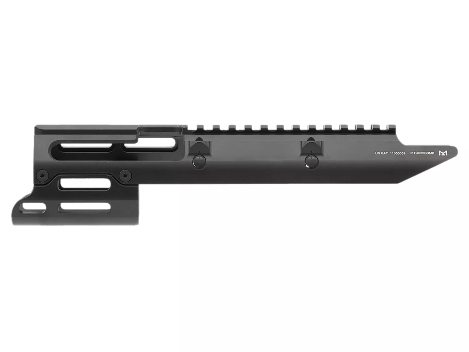 UTG PRO Monolithic M-LOK Handguard for the MP5K, Black Anodized
