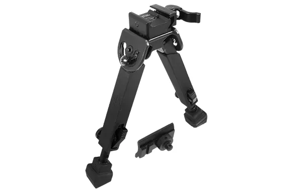 UTG Rubber Armored Full Metal QD Bipod 6″ – 8.5″