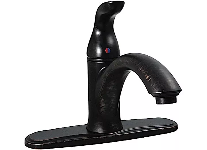 Valterra Bronze Hi-Arc Hybrid Kitchen Faucet with Lever Handle• PF231521