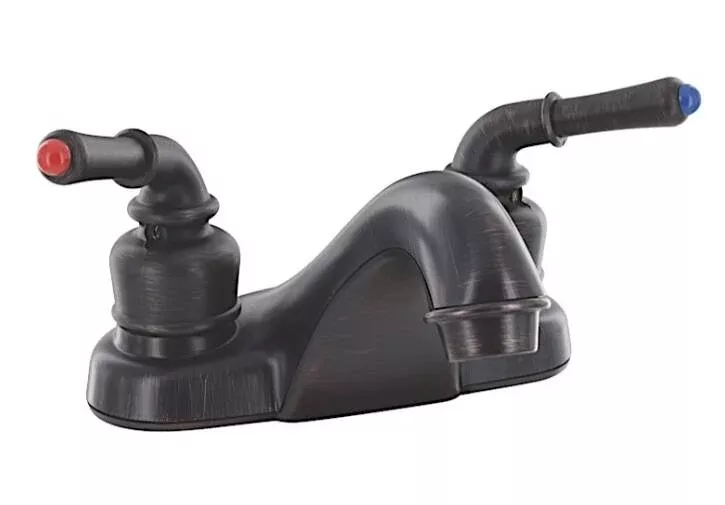 Valterra Catalina RV 2-Handle Lavatory Faucet, Rubbed Bronze• PF222502