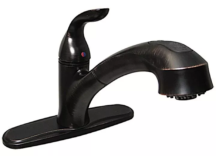 Valterra Pull Out Hybrid RV Kitchen Faucet, Rubbed Bronze• PF231541