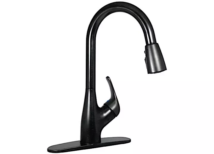 Valterra Rubbed Bronze RV Kitchen Faucet with Lever Handle• PF231561