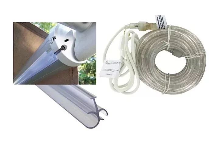 Valterra RV Awning Rope Lights with Tracks, 18′• A30-0950